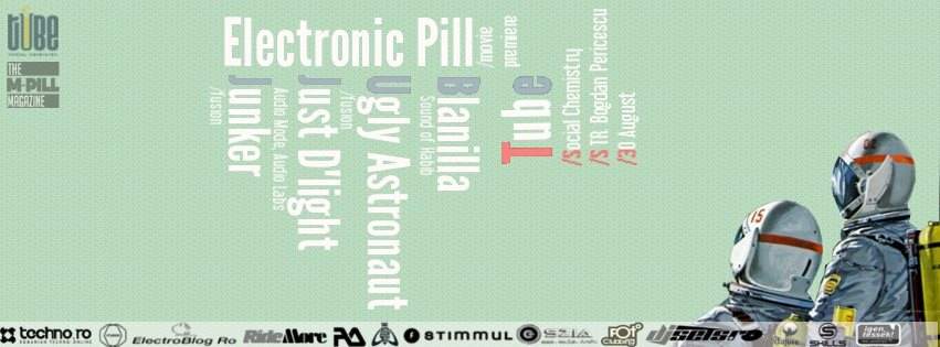 Electronic Pill / Movie Premiere - フライヤー表