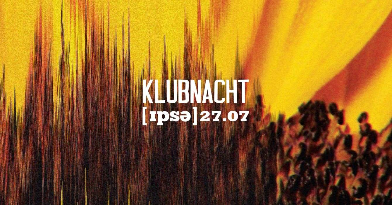 Klubnacht with Heidi, Rampue, Oskar Offermann and More - Página frontal