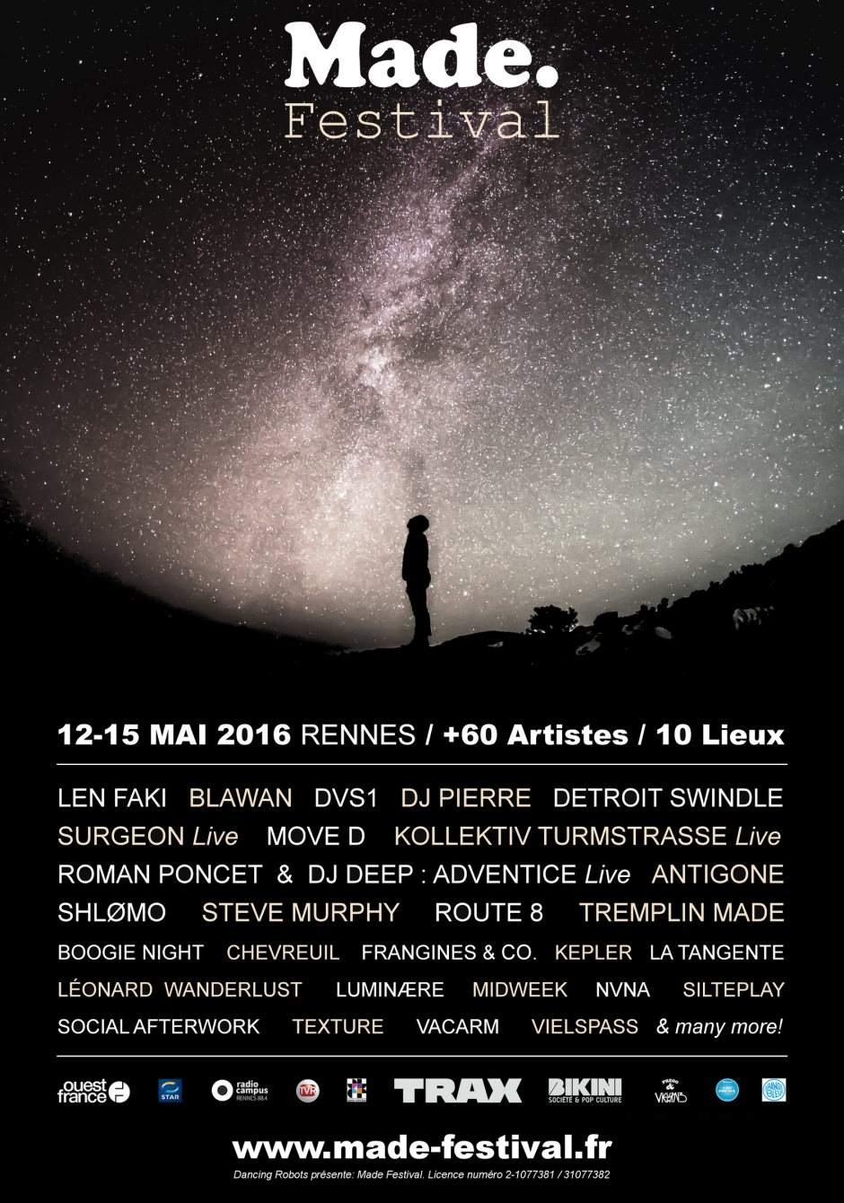 Made Festival 2016 Rennes - Página frontal