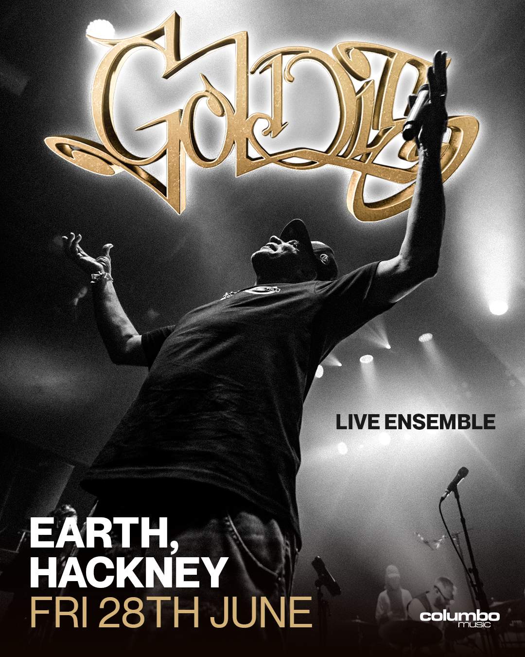 Goldie Live Ensemble - Página frontal
