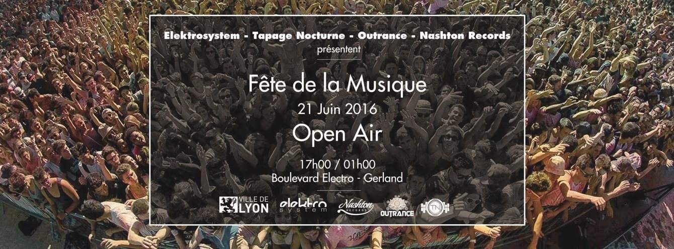 Open Air - Fête de la Musique 2016 - Página frontal