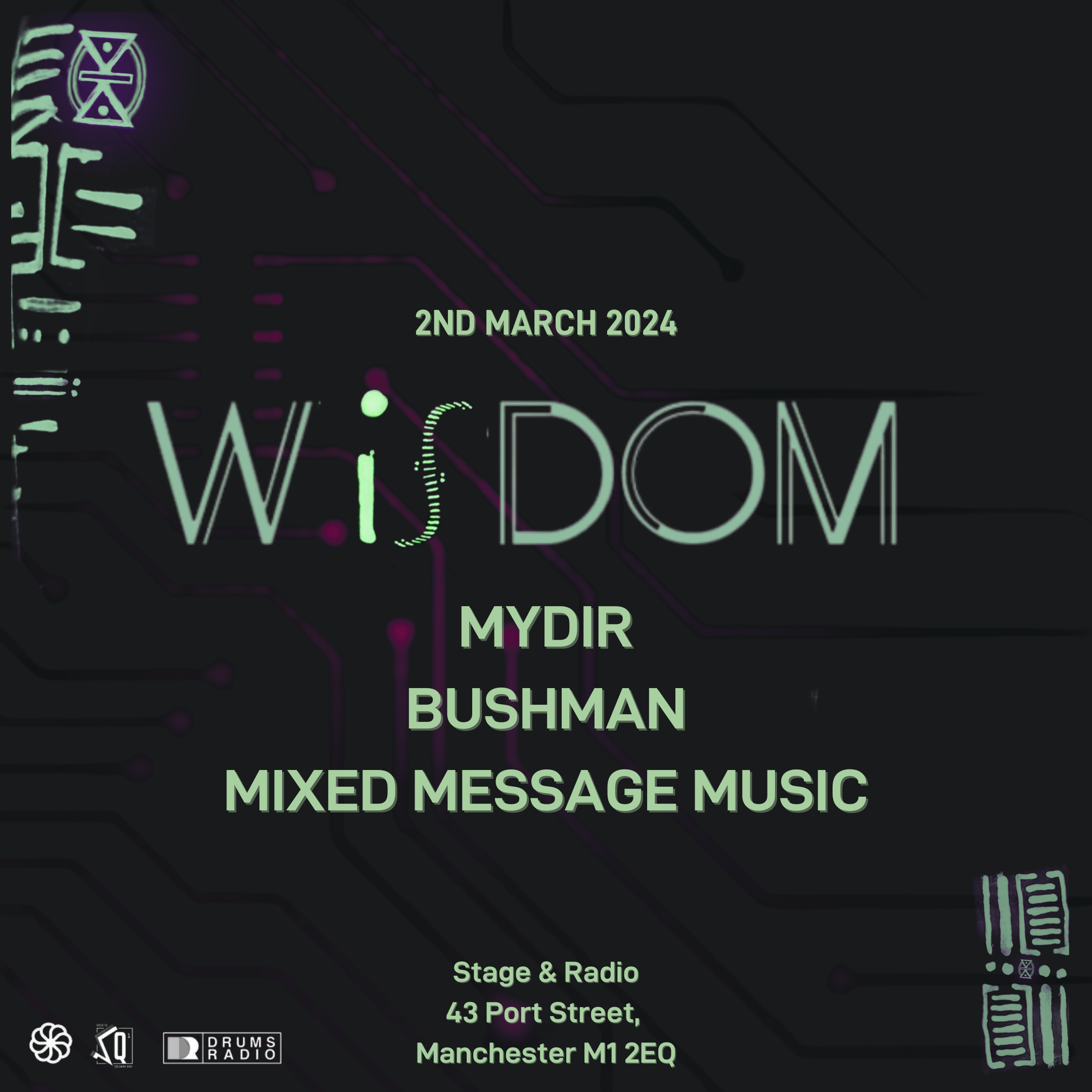 WISDOM - フライヤー表