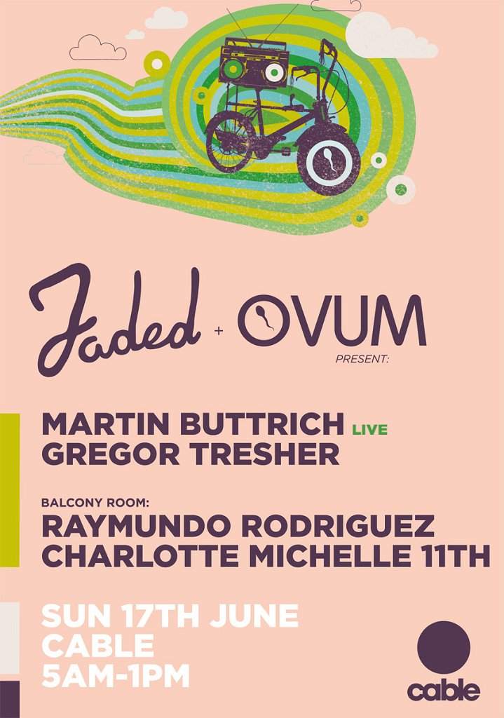 Jaded and Ovum Recordings present Martin Buttrich and Gregor Tresher - Página frontal