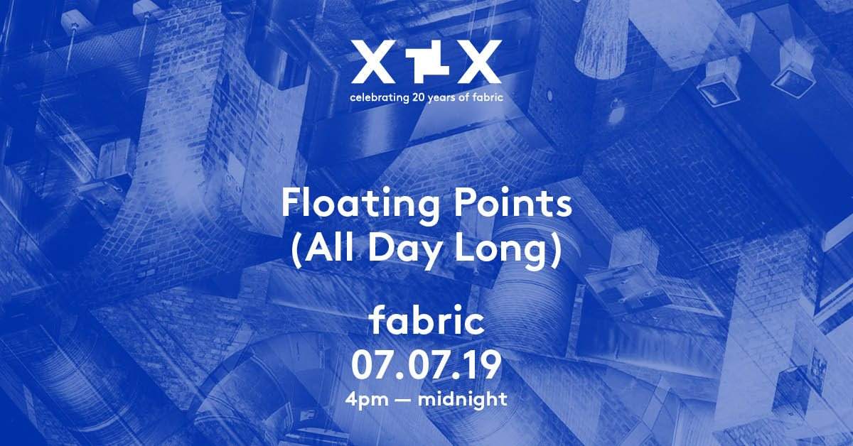 fabric XX: Floating Points (All Day Long) - Página frontal