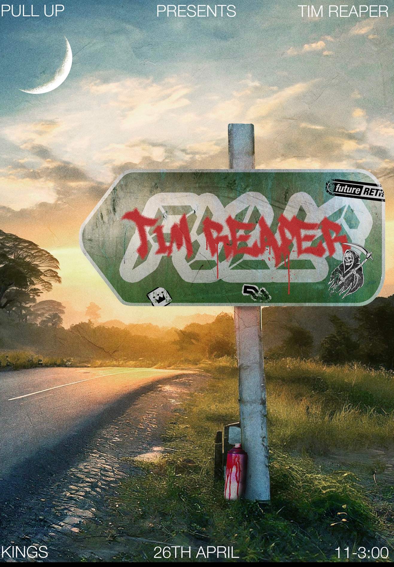 Pull Up presents: Tim Reaper at King's Dundee, Dundee