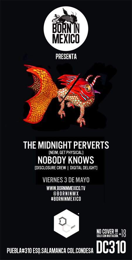 The Midnight Perverts & Nobody Knows - Página frontal