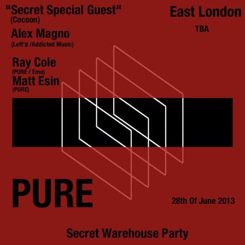(Postponed Sept.) Pure Secret Guest From Cocoon , Alex Magno and Pure Residents - Página frontal