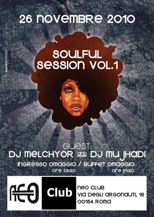 T.I.N.A. Soulful Session N.1 - フライヤー表