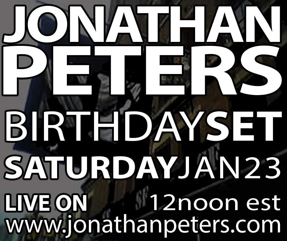 DJ Jonathan Peters Special Soundfactory Birthday Set - Página frontal