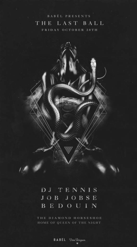 BABËL Presents THE LAST BALL w DJ TENNIS, JOB JOBSE - Página frontal