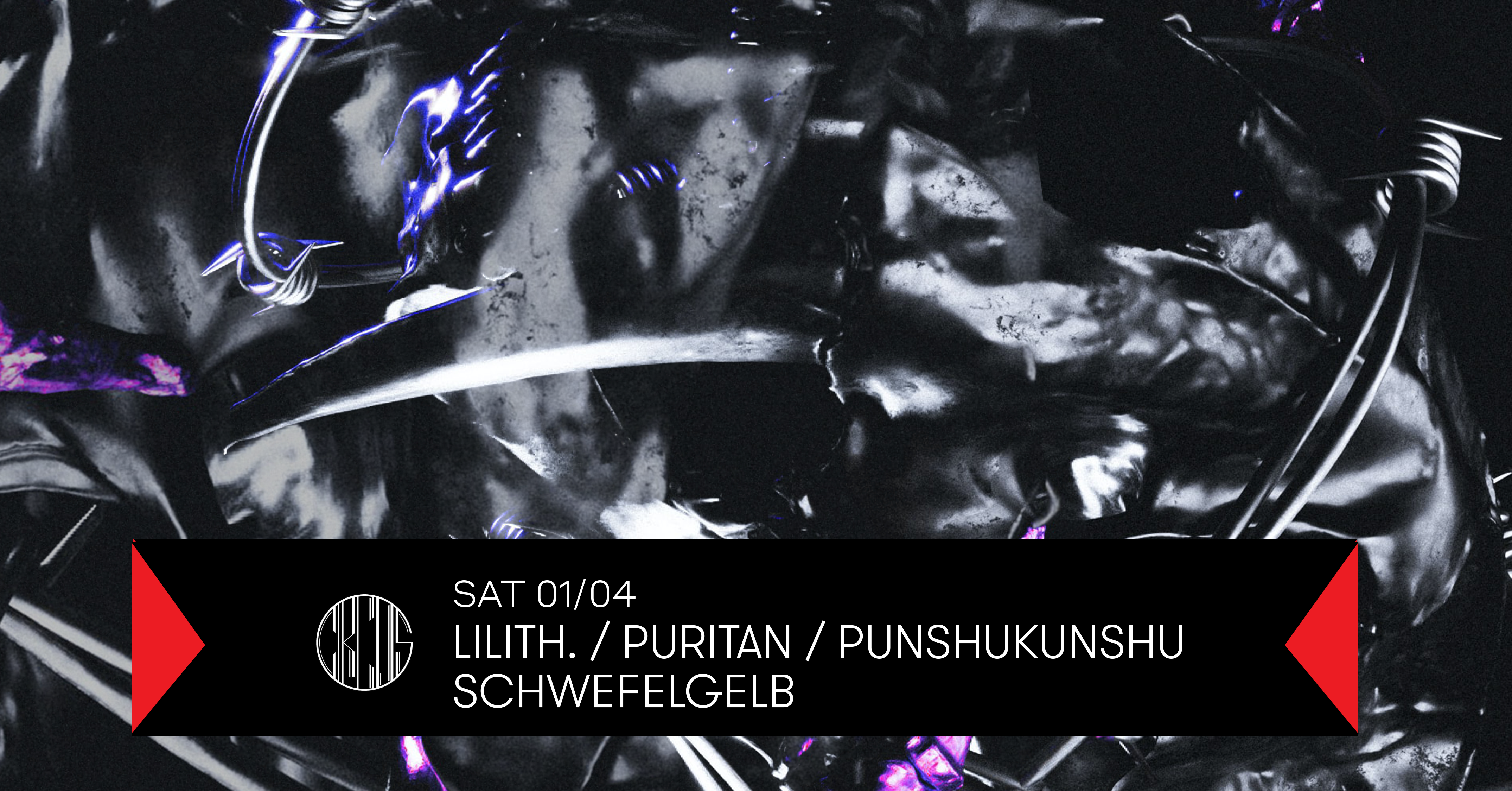 Circus // Lilith. / Puritan / punshukunshu / Schwefelgelb - フライヤー表