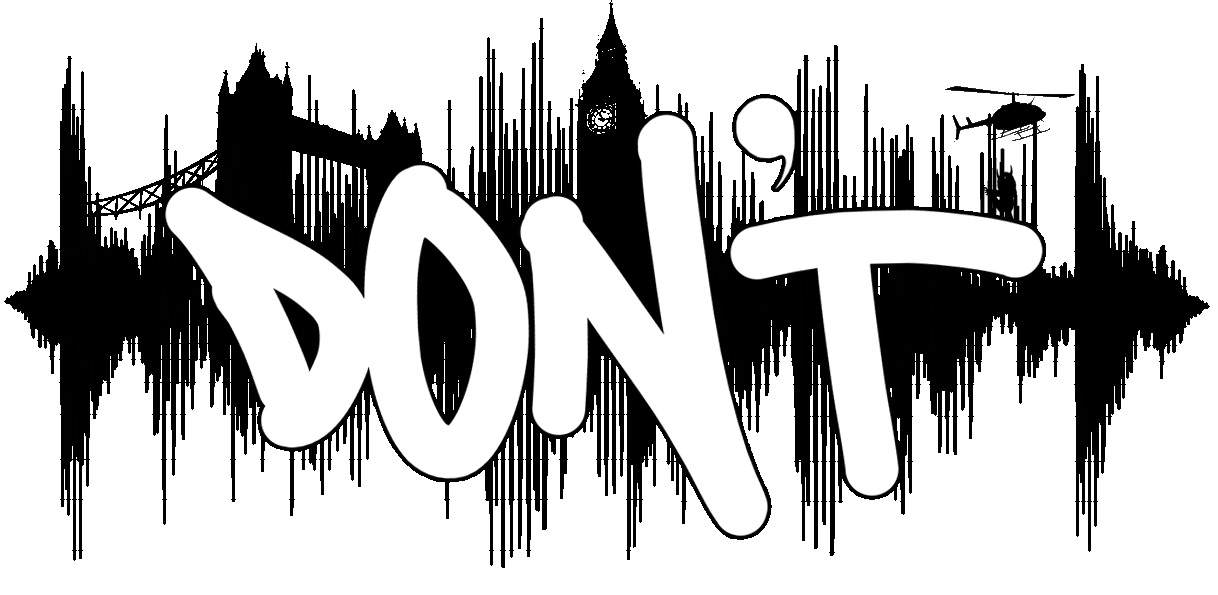 Don't (The Real Techno) - Christmas Party - Flyer front