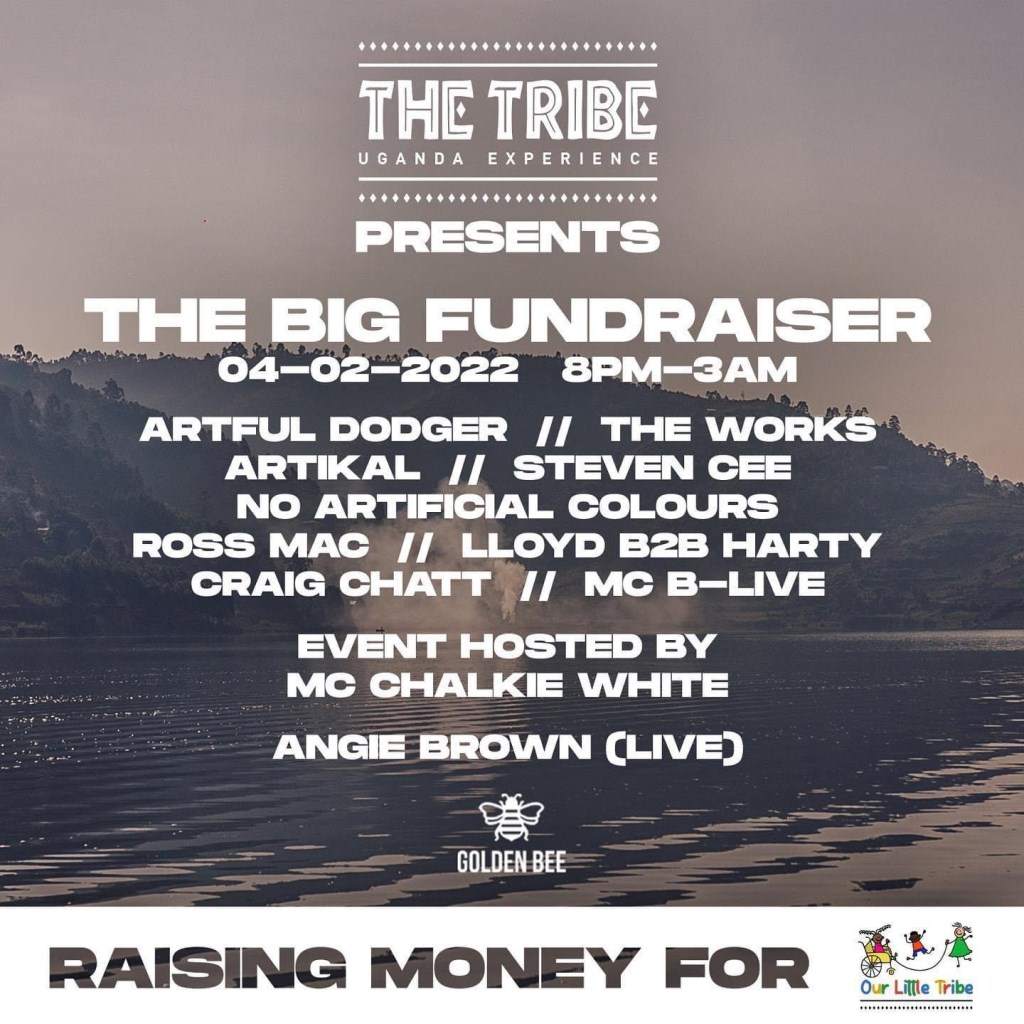 The Big Fundraiser - The Tribe Uganda Experience - Página frontal