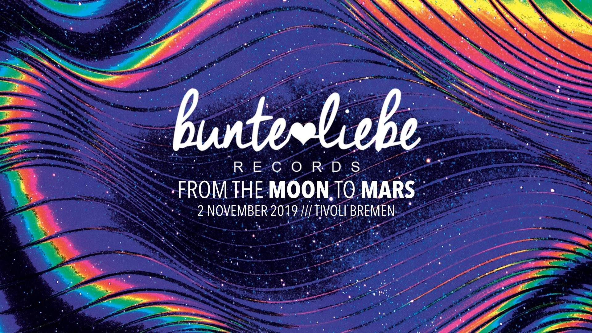 Bunte Liebe - From The Moon To Mars - Página frontal
