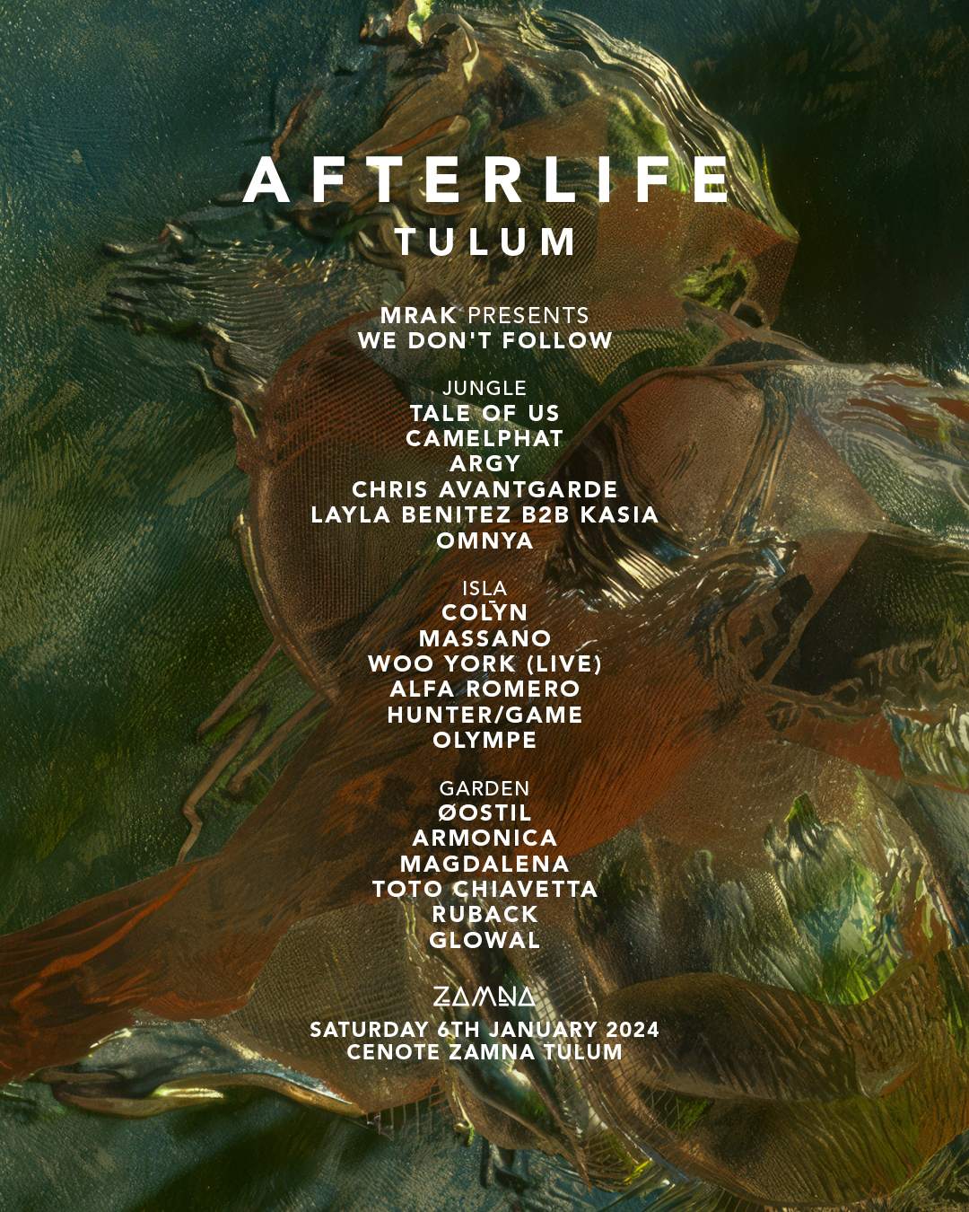 Afterlife Announces Lineup for 2024 Zamna Festival Takeover - EDM