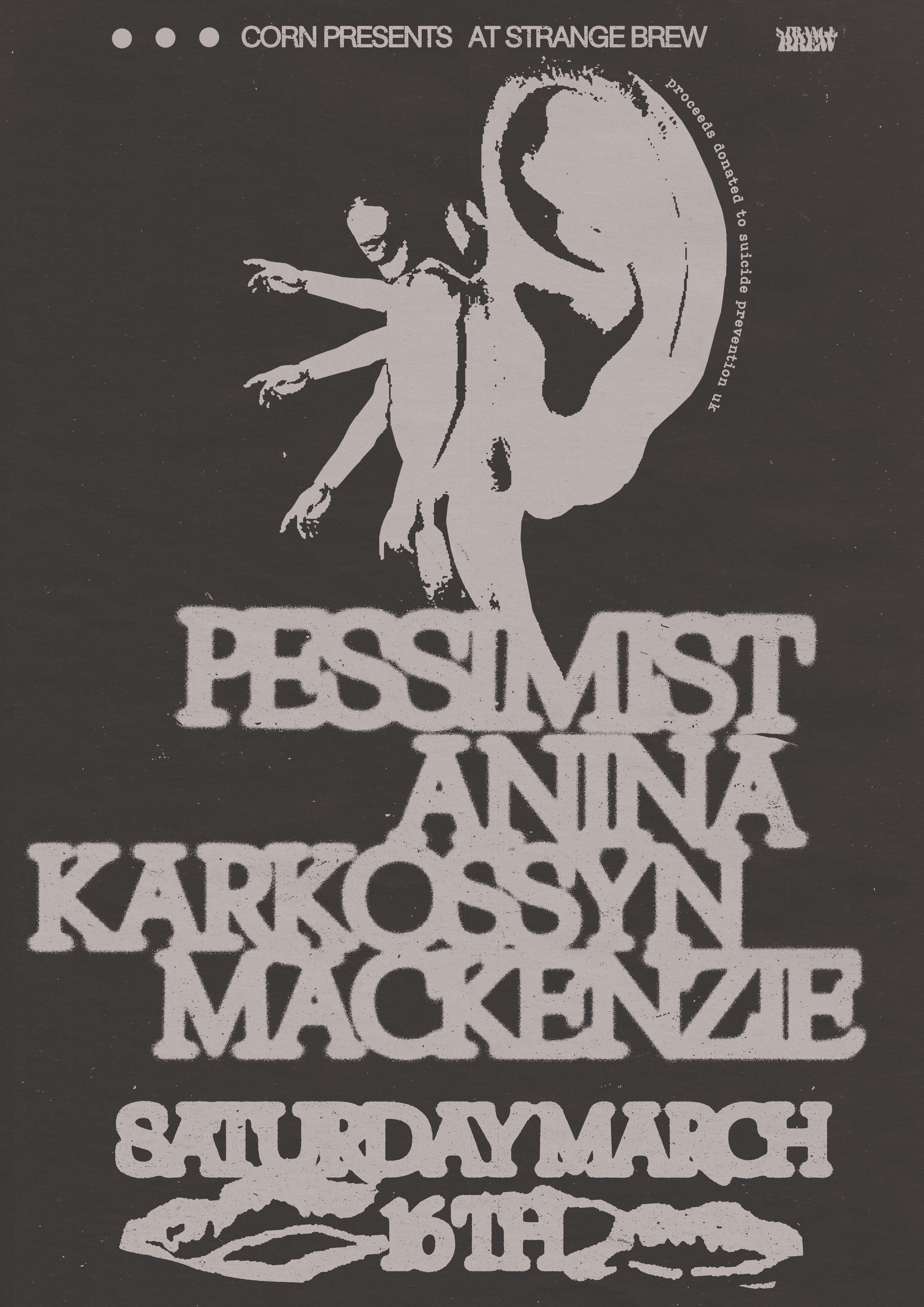 Pessimist, Anina, Karkossyn, Mackenzie - フライヤー表