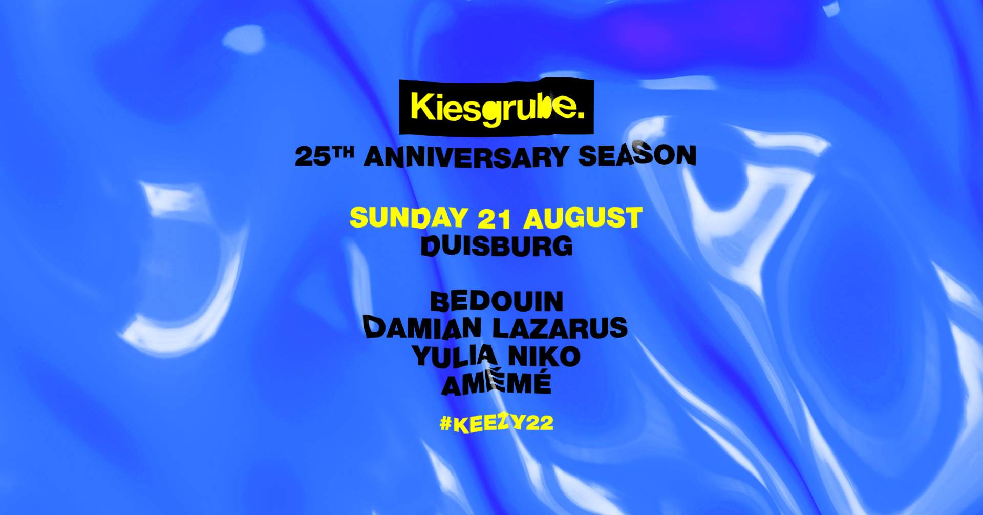 Kiesgrube Duisburg with Bedouin, Damian Lazarus, Yulia Niko, AMÉMÉ - Página frontal