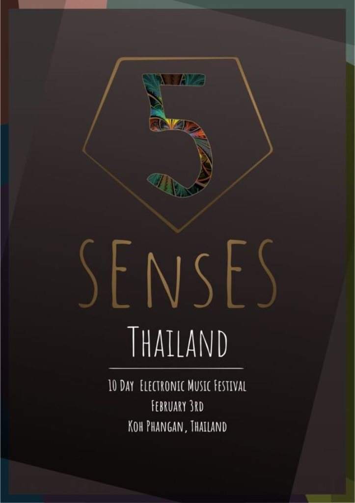 5 Senses Music Festival - フライヤー表