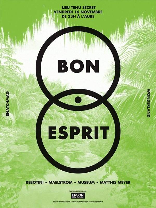 Bon Esprit #2 - フライヤー表