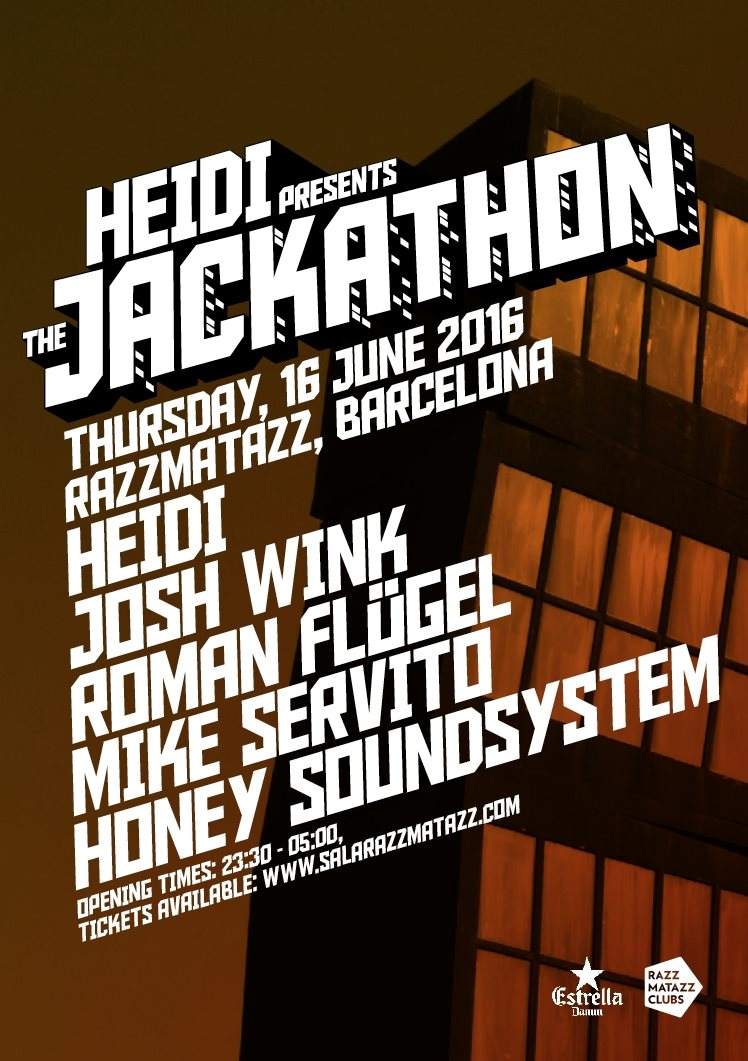 This Is Hardcore: Heidi presents The Jackaton: Heidi + Josh Wink + Roman Flügel - Página frontal