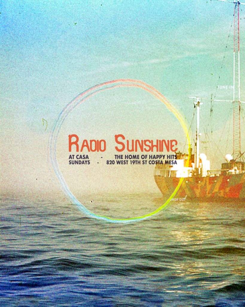 Radio Sunshine - Flyer front