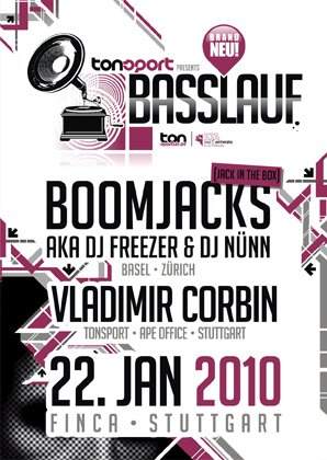 Basslauf feat Boomjacks & Vladimir Corbin - Página frontal