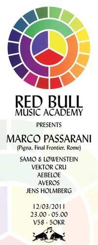 Red Bull Music Academy - Página frontal
