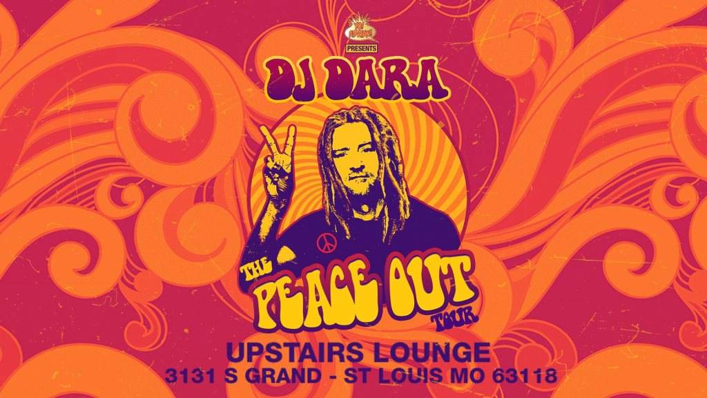 DJ Dara Peace Out Tour - フライヤー表