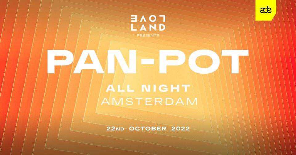 Pan-Pot All Night x Loveland - Página frontal