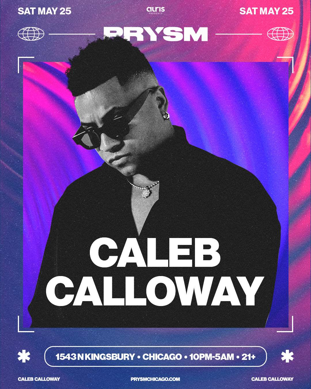 Caleb Calloway - フライヤー裏