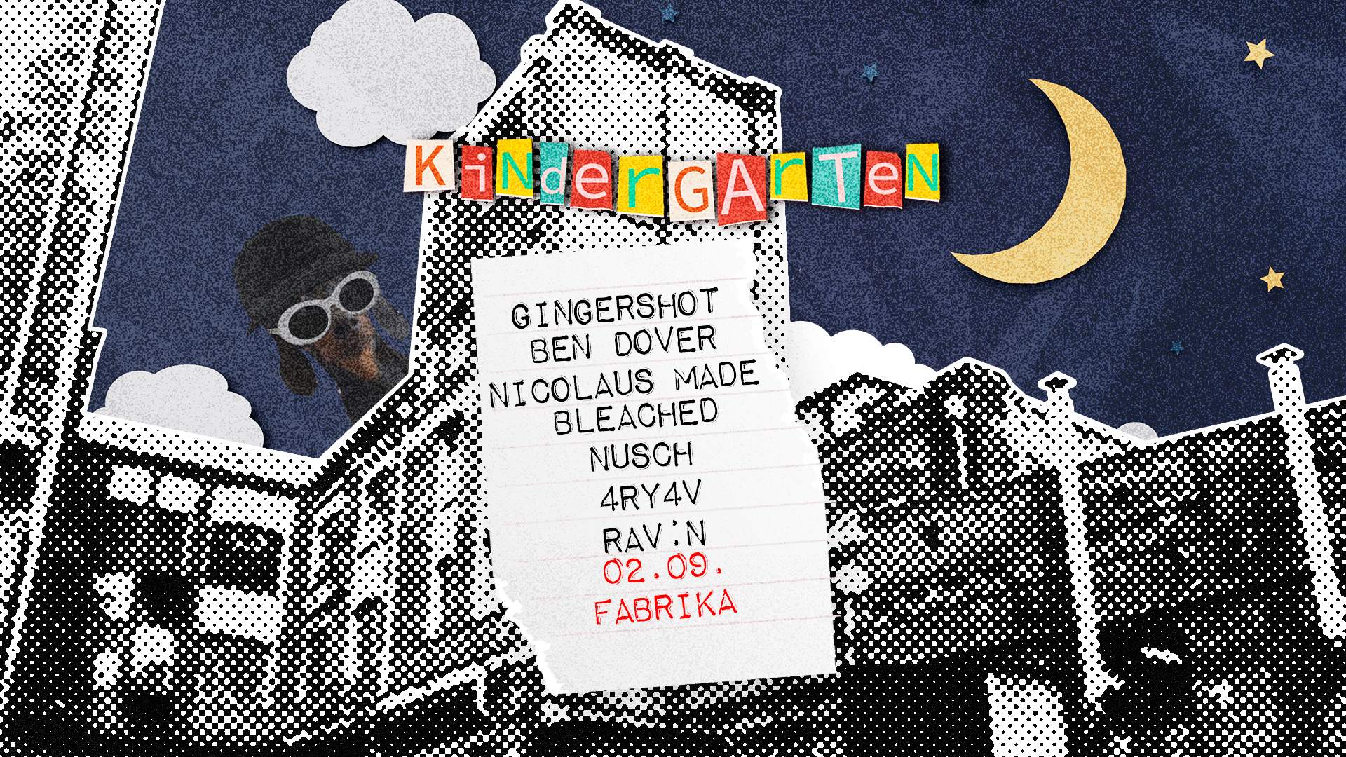 Kindergarten // Fabrika - Página frontal