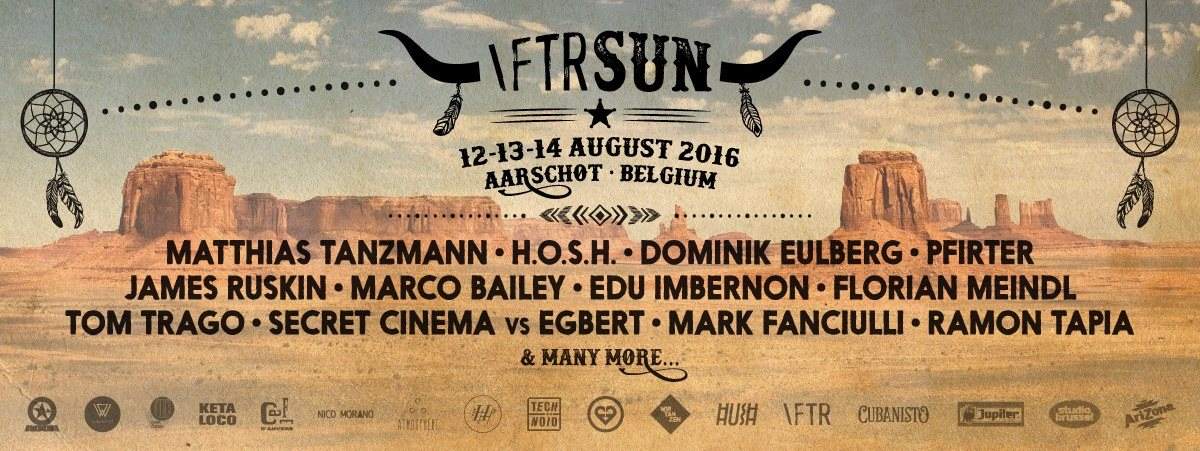 Aftrsun Festival 2016 - フライヤー表