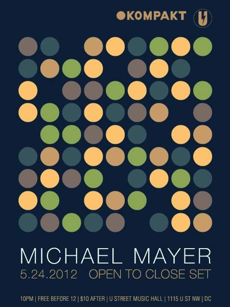 Michael Mayer - フライヤー表