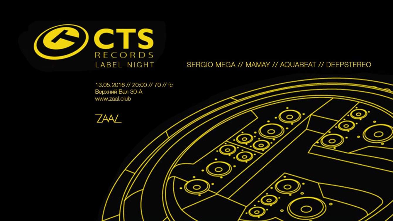 CTS Label Night - Página frontal