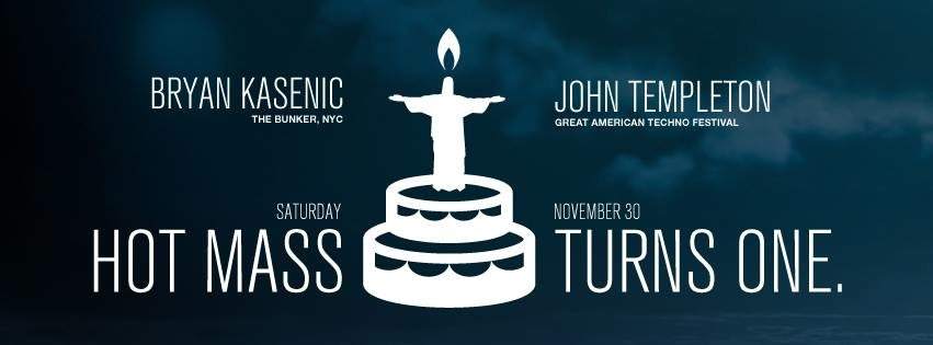 Hot Mass: One Year Anniversary with Bryan Kasenic & John Templeton - Página frontal