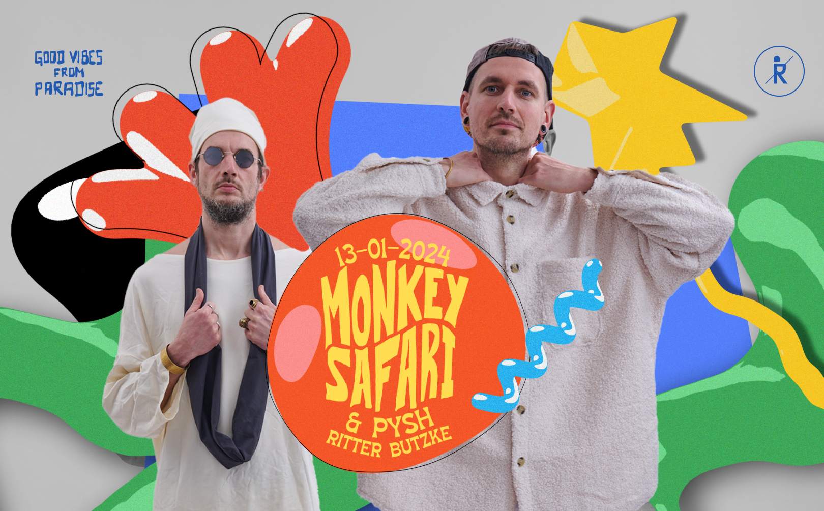 Monkey Safari - フライヤー表