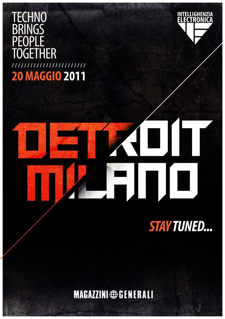 Milano: Detroit - フライヤー表