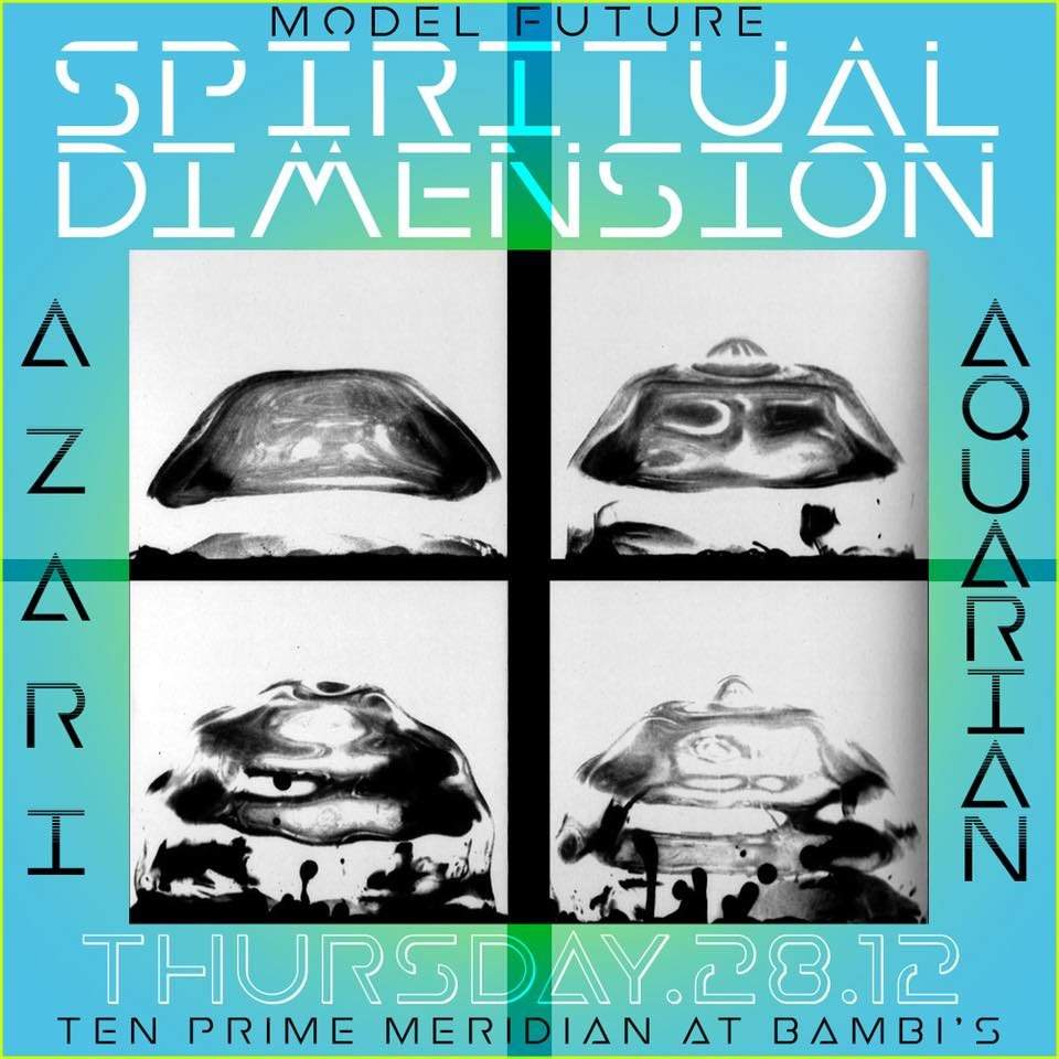 Azari & Aquarian - Modelfuture - Spiritual Dimension - Página frontal