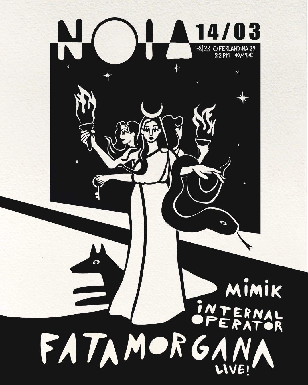 NOIA: FATAMORGANA at 7833 Soundlab, Barcelona