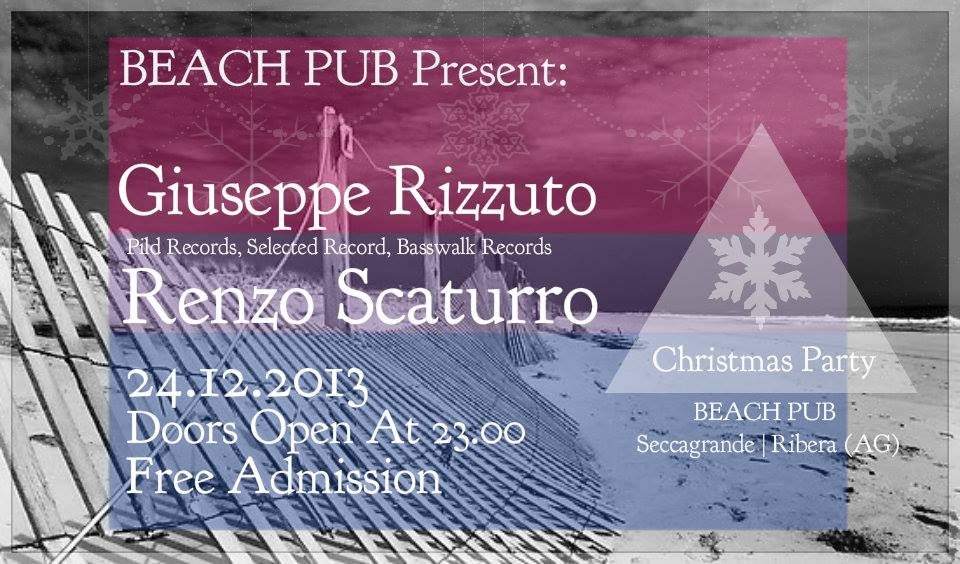 Special Xmas Party - Giuseppe Rizzuto & Renzo Scaturro - Página frontal