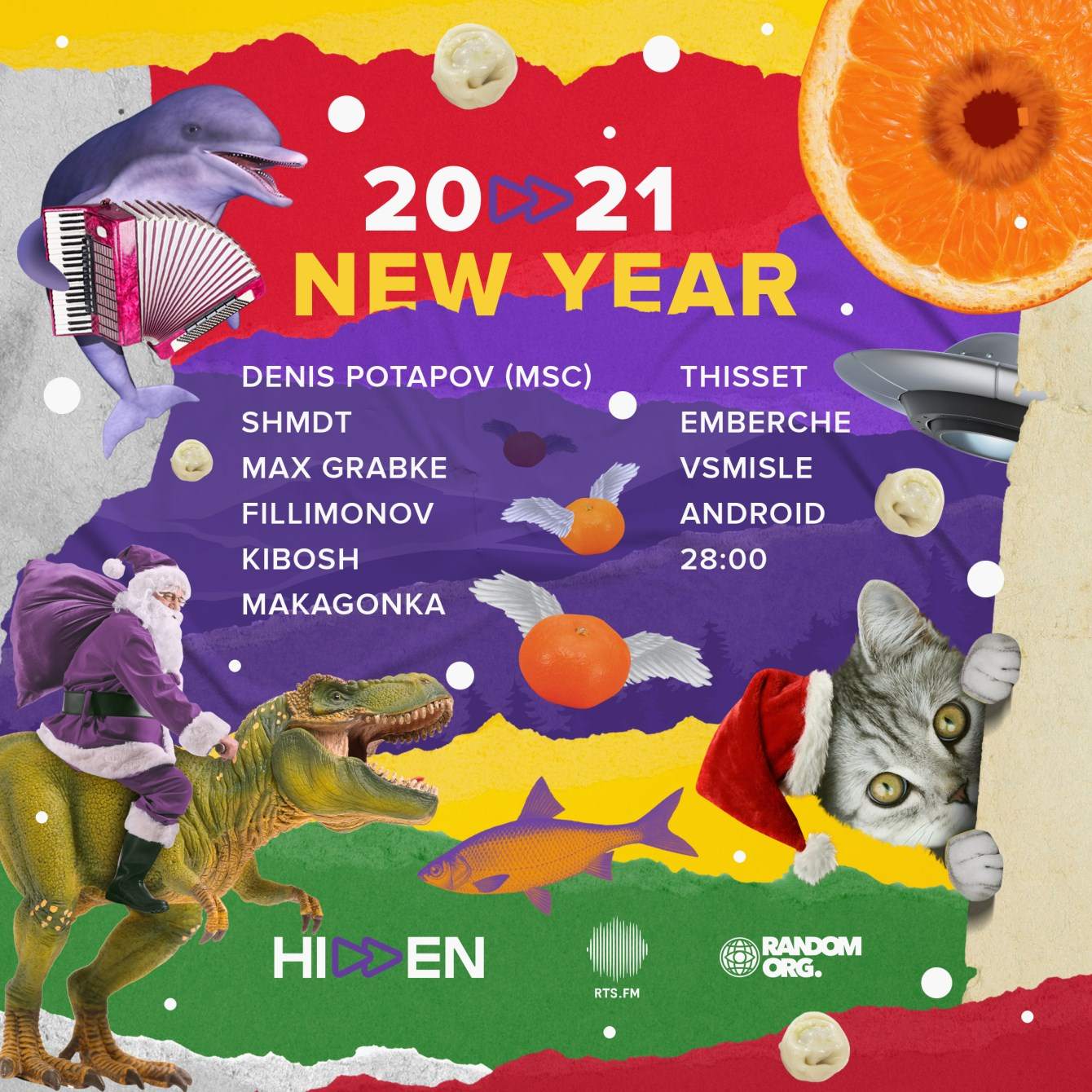 New Year EVE 2021 - Página frontal