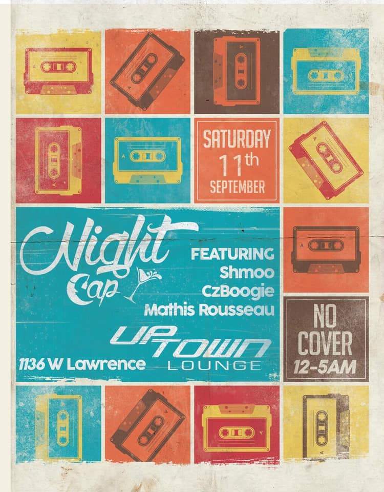 Night Cap with Shmoo / Czboogie / Mathis Rousseau - フライヤー表