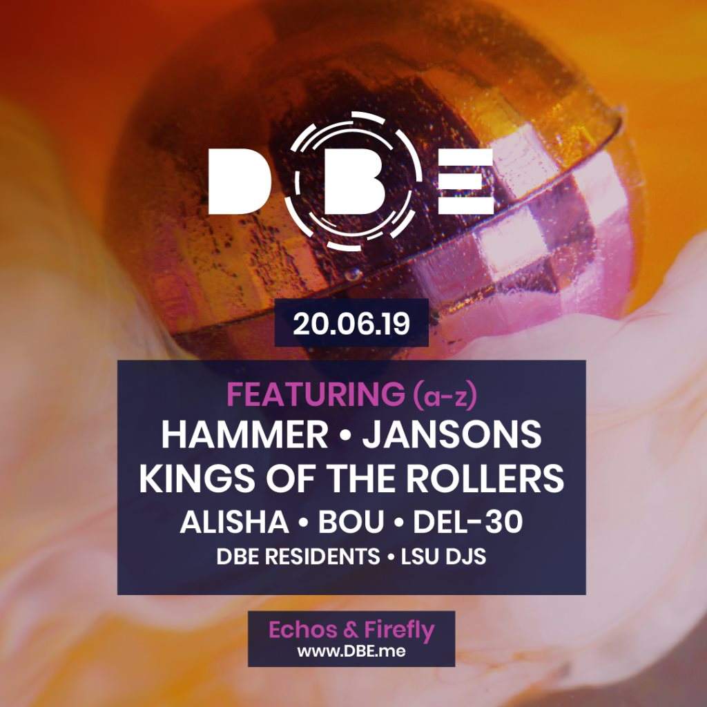 dbe Loughborough: Kings Of The Rollers / Hammer / Jansons / Bou More - フライヤー表