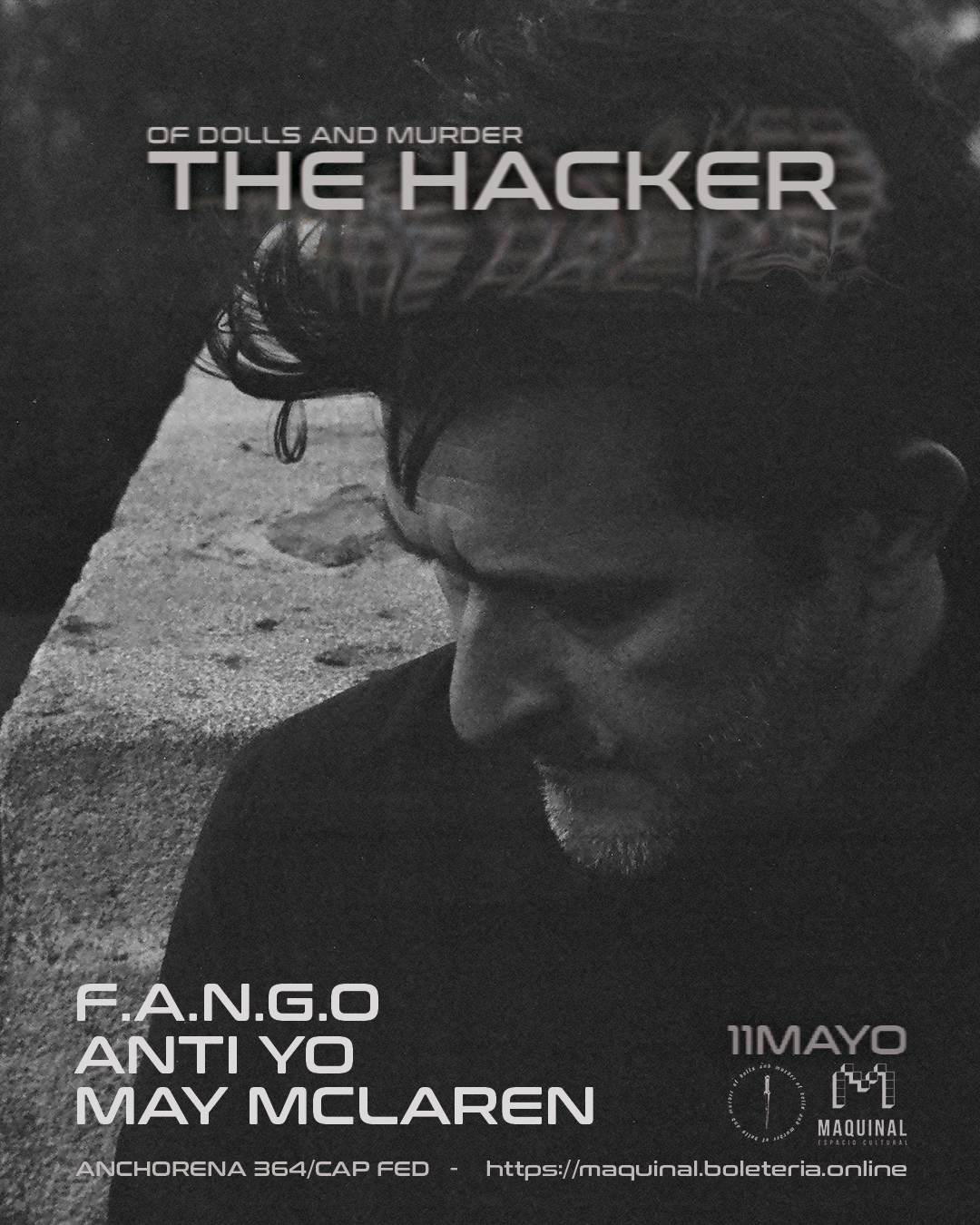 Of Dolls And Murder presenta: The Hacker - Página frontal