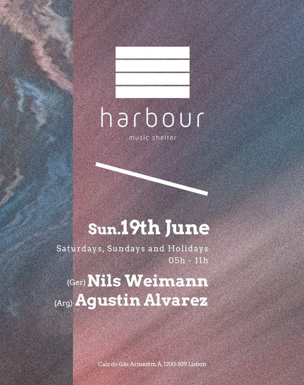 Harbour // Nils Weimann (Ger) + Agustin Alvarez (Arg) - フライヤー表