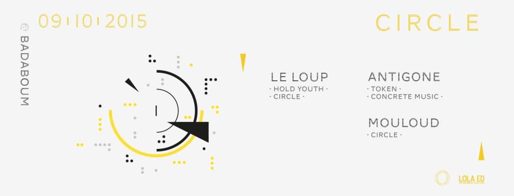 Circle Avec Antigone, Le Loup & Mouloud - Página frontal