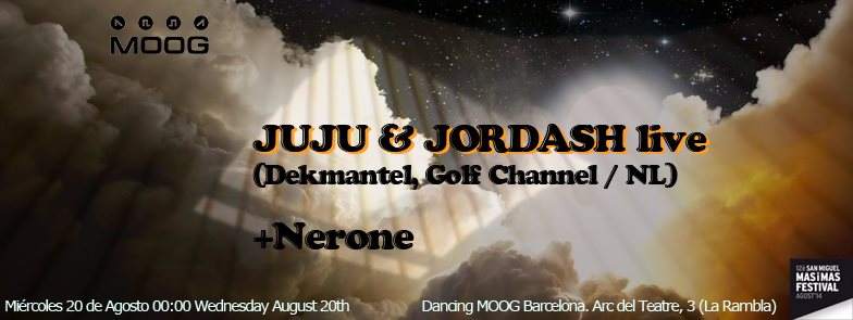 Festival Mas i Mas: Juju & Jordash Live, Nerone - Página frontal