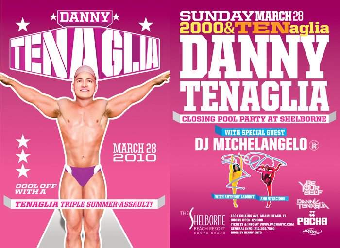 Danny Tenaglia Closing Pool Party - Página frontal