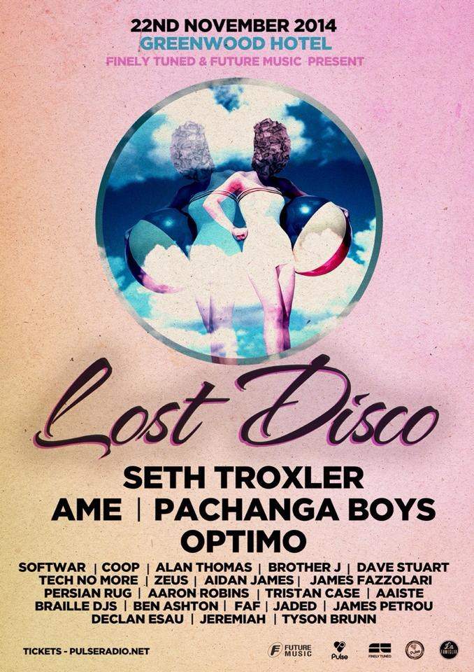 Lost Disco with Seth Troxler, Pachanga Boys, Ame - Página frontal