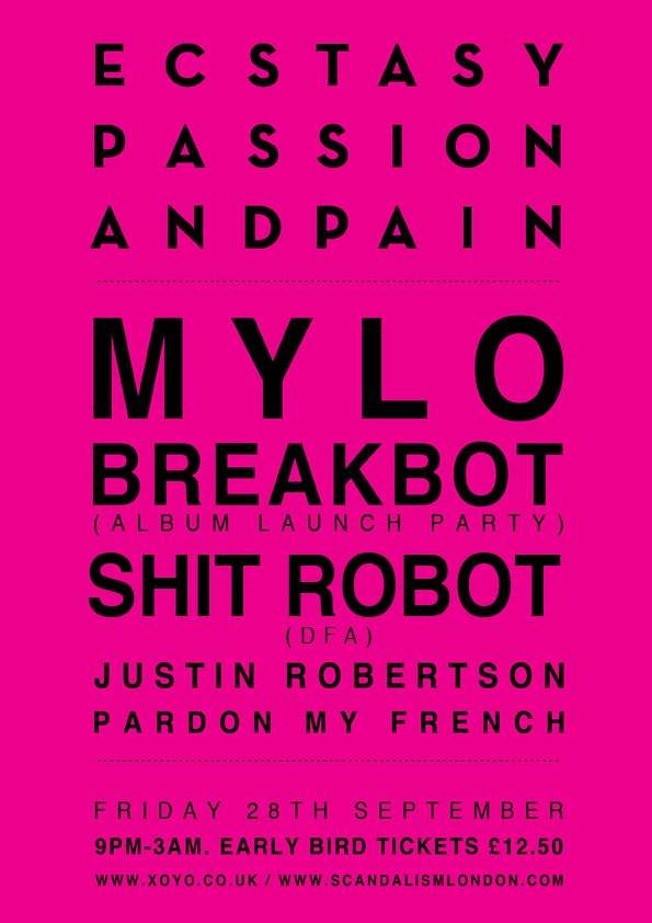 Ecstasy, Passion & Pain Breakbot Album Launch Party - Página frontal